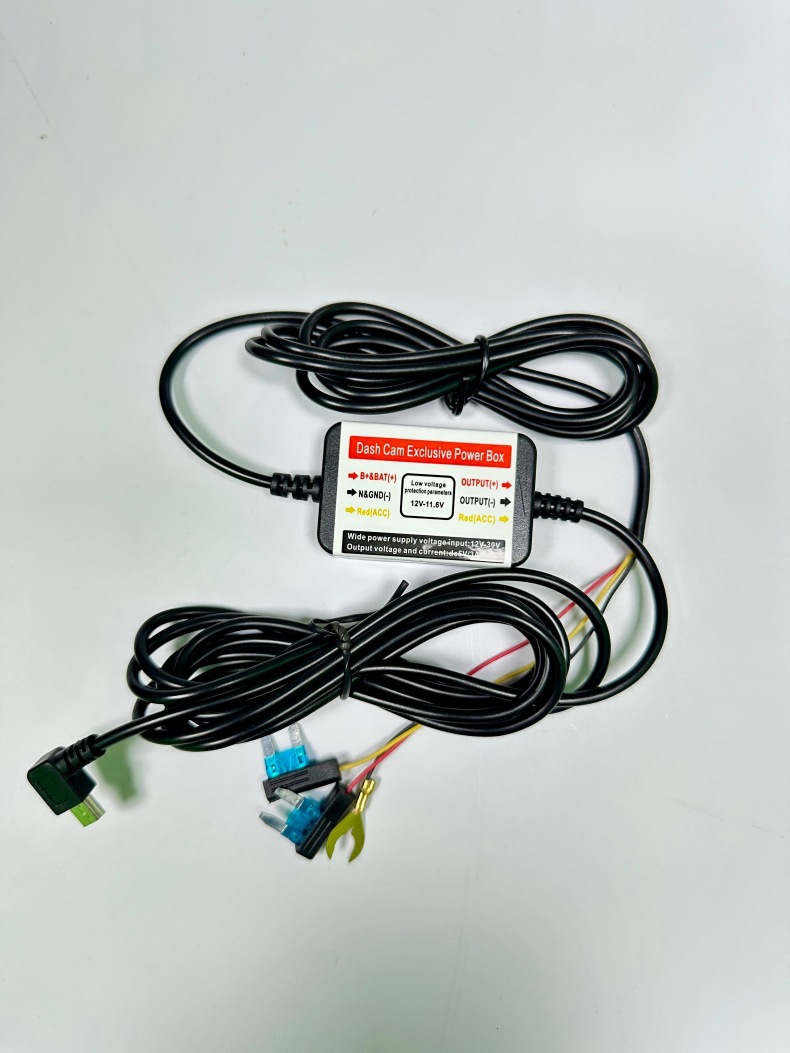 Wholesale Dashcam-Specific Voltage Reduction Cable, Car Power Bank Charging Cable, Low Voltage Protection Cable, Power Outage Protection Cable