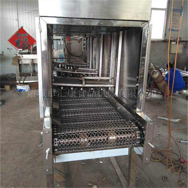 上下喷火液化气烧毛机 烤乳猪网带式烤毛机器 牛皮燃气撩毛设备