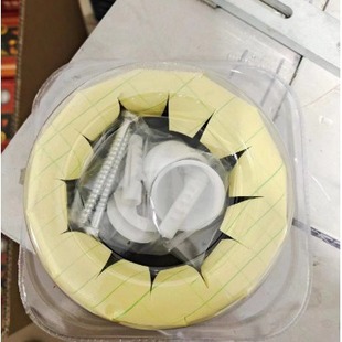 Toilet flange toilet odor seal ring left flange seal ring