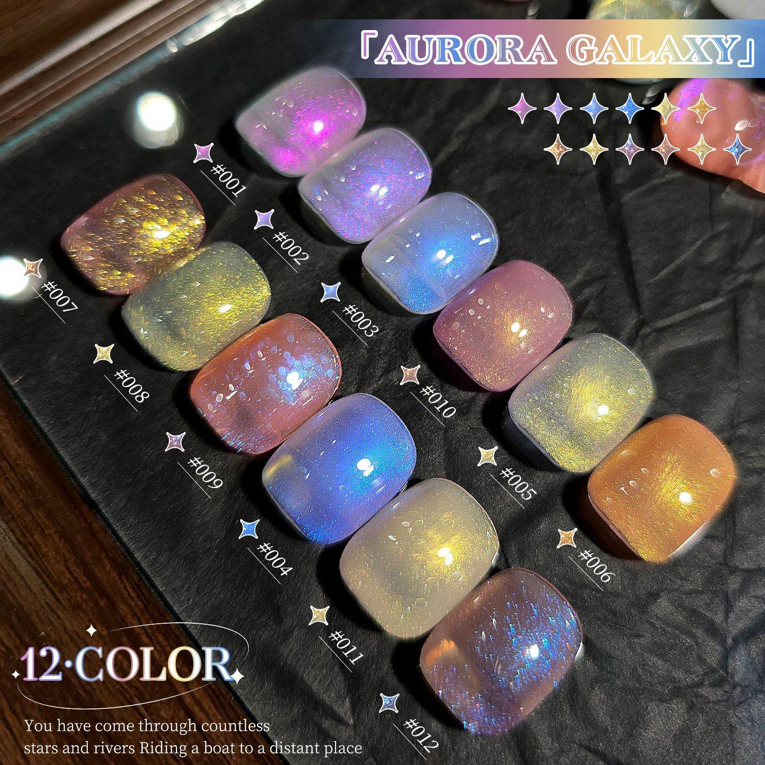 Esmalte de Uñas Gel Aurora Azul Hielo Secado para Salón de Uñas