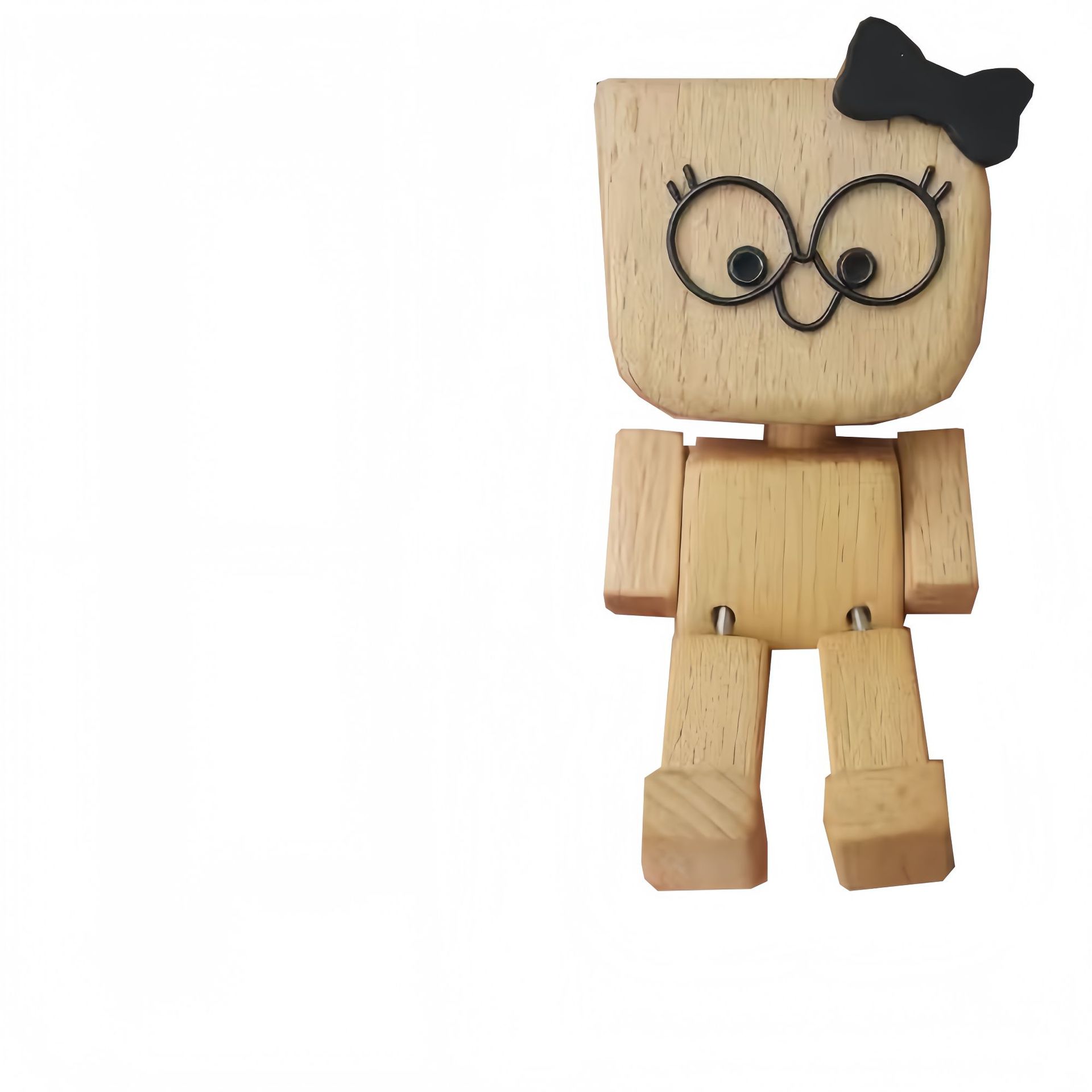 Salida de aire de coche clip de aromaterapia colgante de madera clip de perfume de nogal negro decoración de coche expansión de madera de incienso dibujos animados