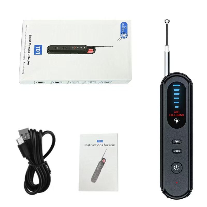 T01 Wireless Detector Camera GPS Detector Detector Hotel Anti-eavesdropping Detector Infrared Detector