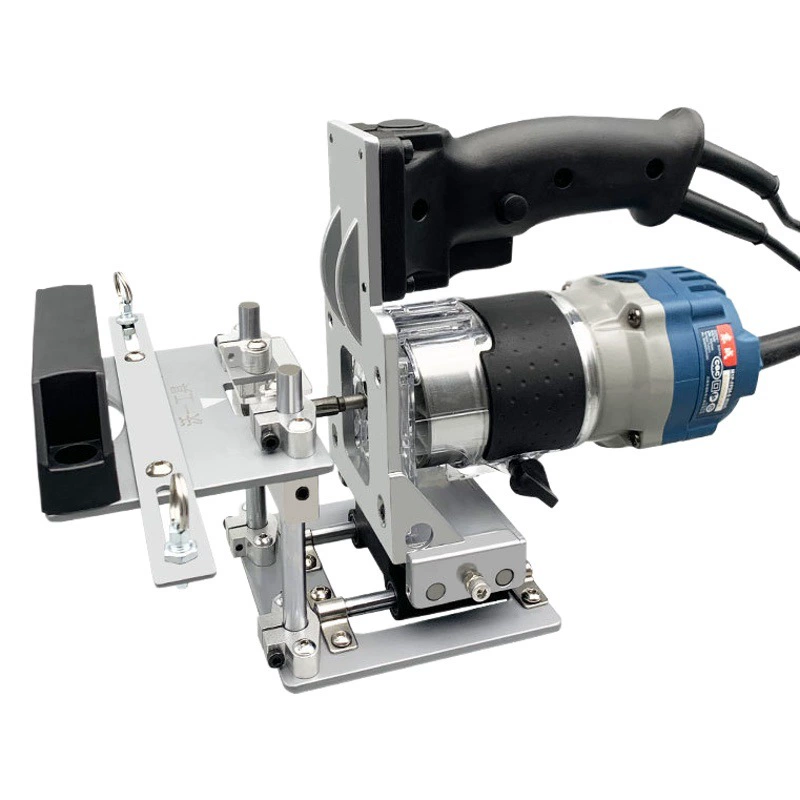 Новое невидимое звено Woyi «два в одном», долбежный станок для шкафа, абразивная обрезная машина, штамповочный долбежный станок, деревообрабатывающий станок