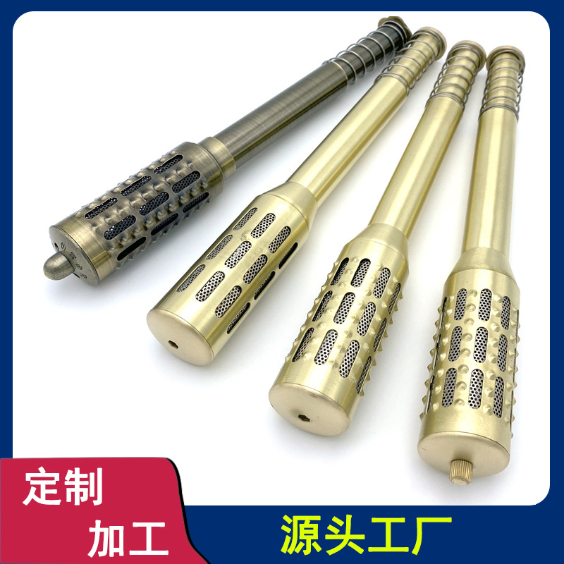 Pure Copper Warm Moxibustion Stick Moxibustion Stick Bronze...