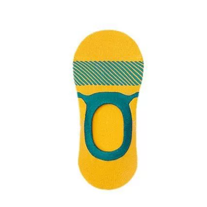 Ship socks Men's men's summer thin cotton socks, deodorant, sweat, sweat, absorption, invisible, and sports socks silicone non -slip