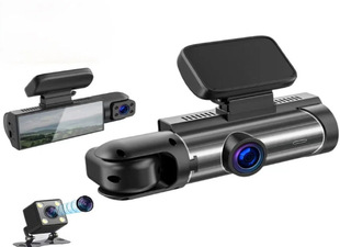 New 3.16inch Driving Recorder Wifi Dual Recording 1080P Front and Interior Car Infrared Night Vision Recorder