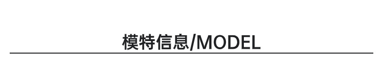 标题-模特信息