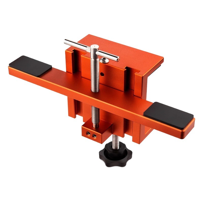 Armario puerta instalación punzón titular pantalla gabinete punch ángulo recto clip gabinete puerta plantilla