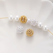 14K����ɫ΢��ʯ�U�ՈA������ֹ�diy��������Ʒ�������