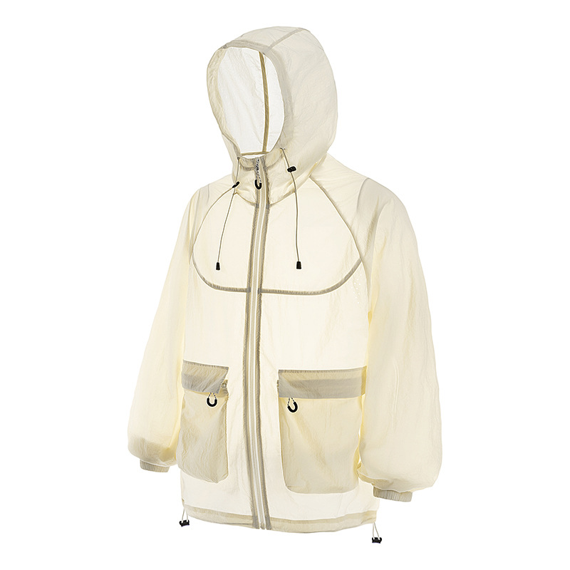 Verano anti-UV ropa de protección solar deportiva limpia al aire libre montaña chaqueta de secado rápido chaqueta con capuz transpirable fresca