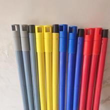 厂家直销，金属彩色喷塑包塑拖把杆，伸缩杆，扫把杆，包花杆，应