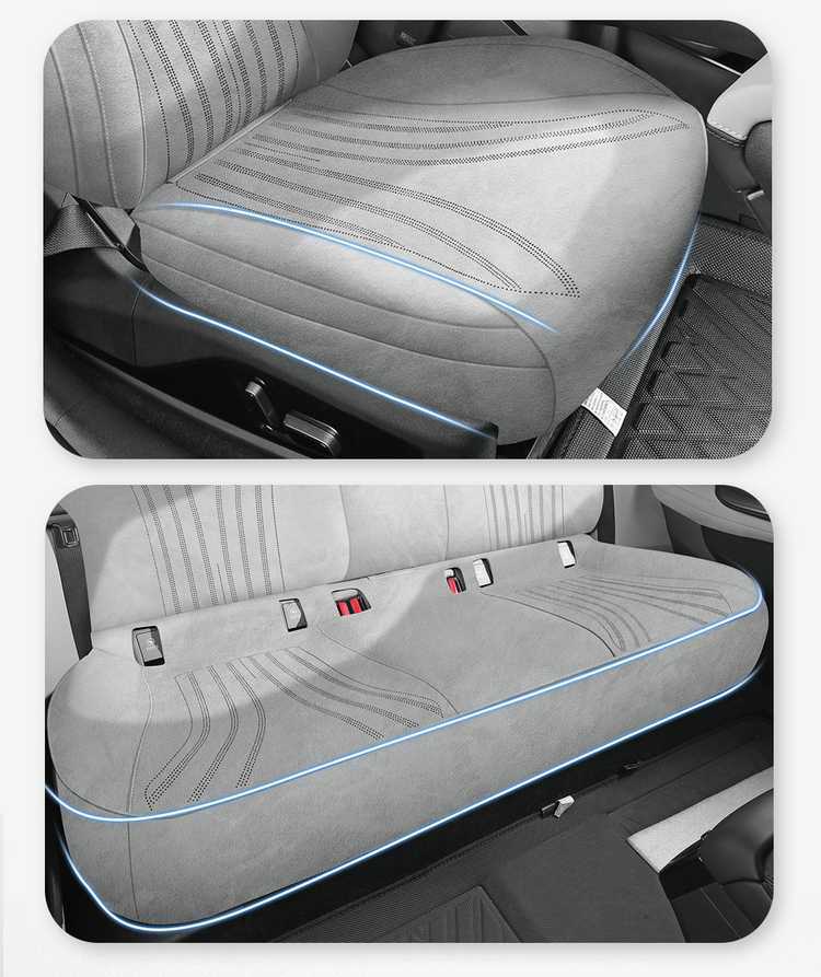 26 BYD Seal 08DM-i seat covers, full-coverage Rams-style seat covers, breathable car accessories, seat cushions