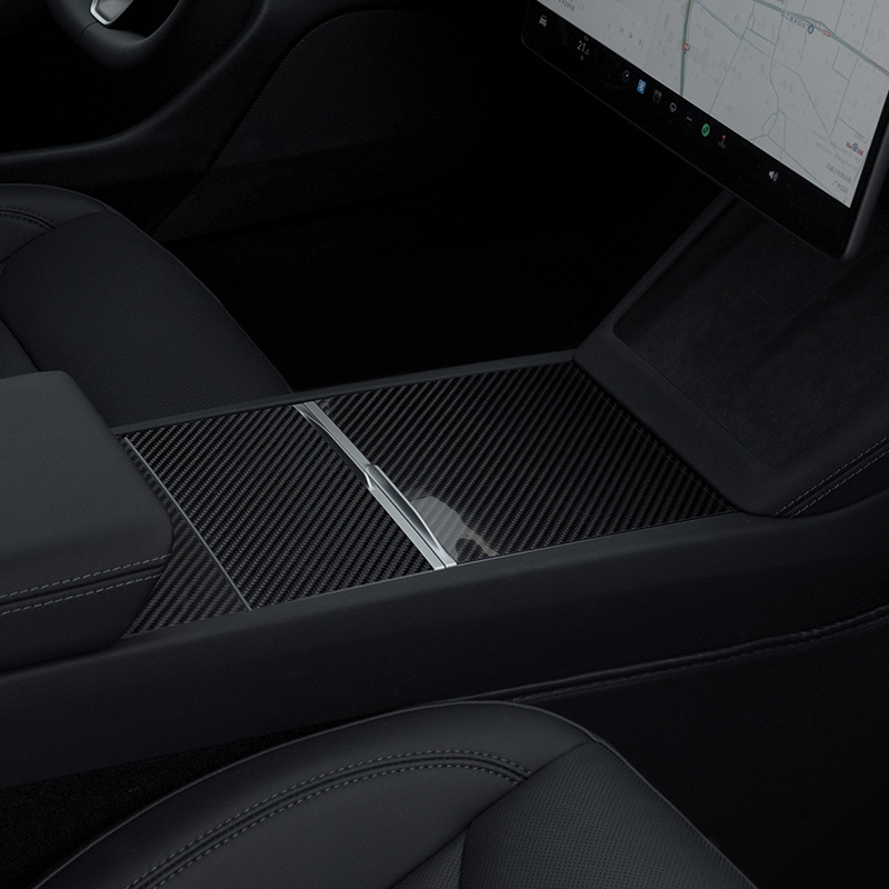Suede Protective Film Interior Modification Accessories for Tesla Model 3/Y