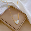 Minimalistic brand necklace stainless steel, chain for key bag , accessories, internet celebrity