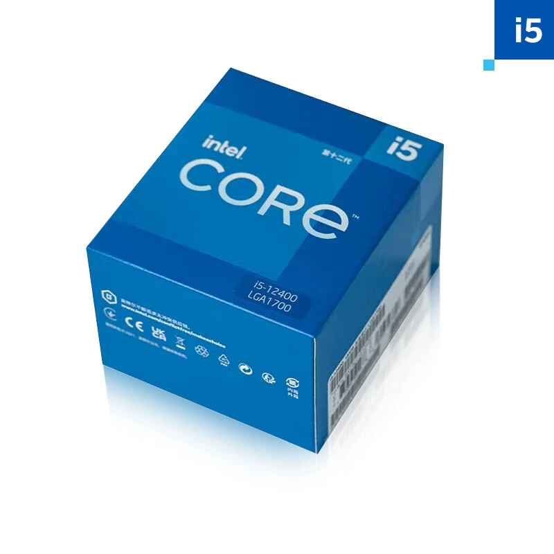 Процессор Core i5-12400 12-го поколения, 6 ядер, 12 потоков, 18 МБ трехуровневой кэш-памяти, установленный в планшетном компьютере