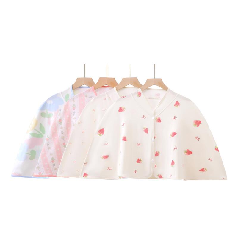 Cold-Proof and Warm Windproof Shawl Air Cotton Office Open-Button Cape Style Shoulder and Cervical Spine Vest Autumn and Winter Confinement