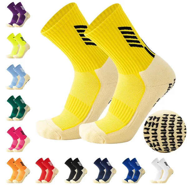 Cross-border Football Socks Sports Towel Bottom Professional Football Socks Men's Towel Bottom Dispensing Anti-slip Gasket Sports Socks