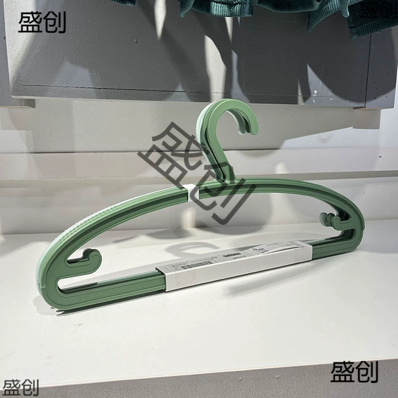 Hanger, plastic drying rack for home use, non-slip overall