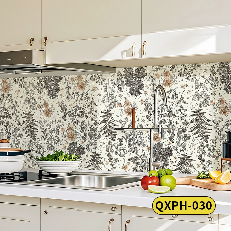 Fresh self-adhesive waterproof sticker, wallpapers