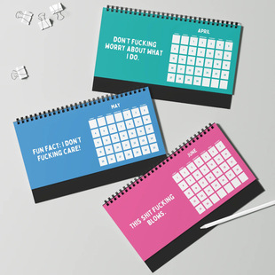 Creative Things I Want To Say At Work But Can't Say Satire Calendar