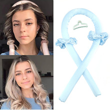 厂家直销懒人无热卷发棒大波浪卷发器睡眠泡沫海绵新款亚马逊批发