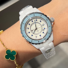 С���LJ12�մ�ʯӢ���մɱ펧�羳���N�F؛ Quartz Watch dm608