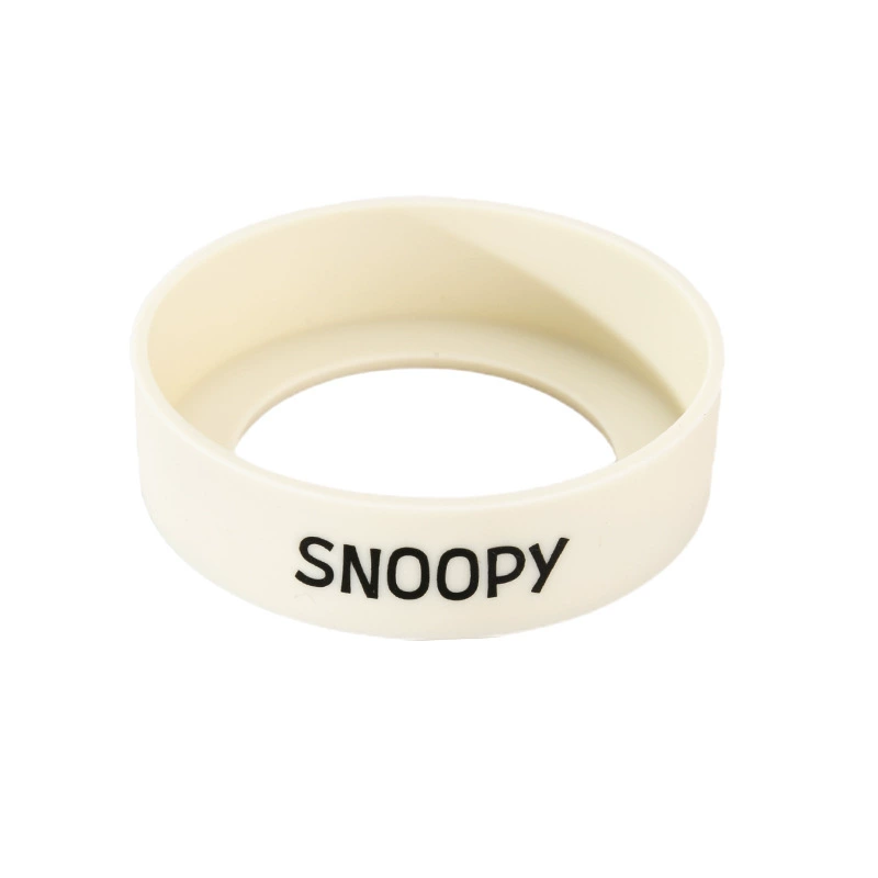 Snoopy, nuby, стекло, силиконовый нескользящий ударопрочный защитный чехол, универсальная чайник