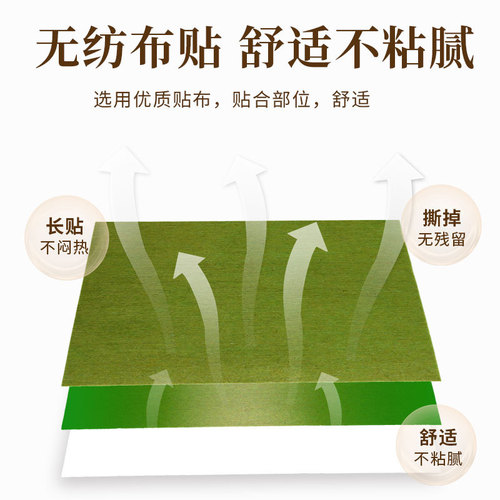 Baiyunshan Huacheng Turmeric Notoginseng Patch Home Mugwort Knee Shoulder Neck Lumbar Patch Knee Moxibustion Patch Manufacturer Wholesale