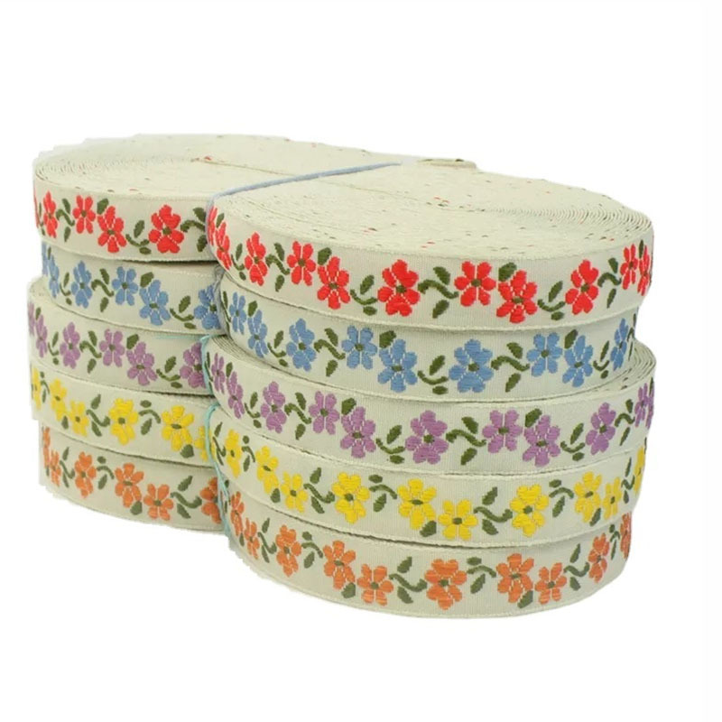 现货批发1.5cm民族风棉制刺绣花边DIY人工装饰品饰品配件材料织带