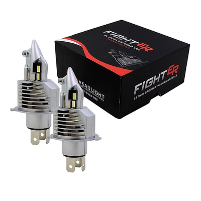 Motorcycle headlights, headlights Led Light Fighter H4 Led