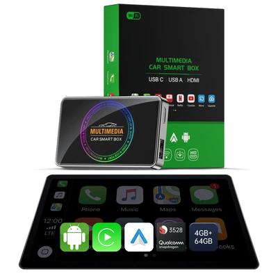 Cross-Border Carplay Screen Projector Simsiz CarPlay və Android Auto - by971afj-432g-with-fan
