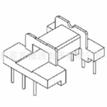EFD15变压器骨架滤波器骨架EFD15骨架BOBBIN卧式5+3脚