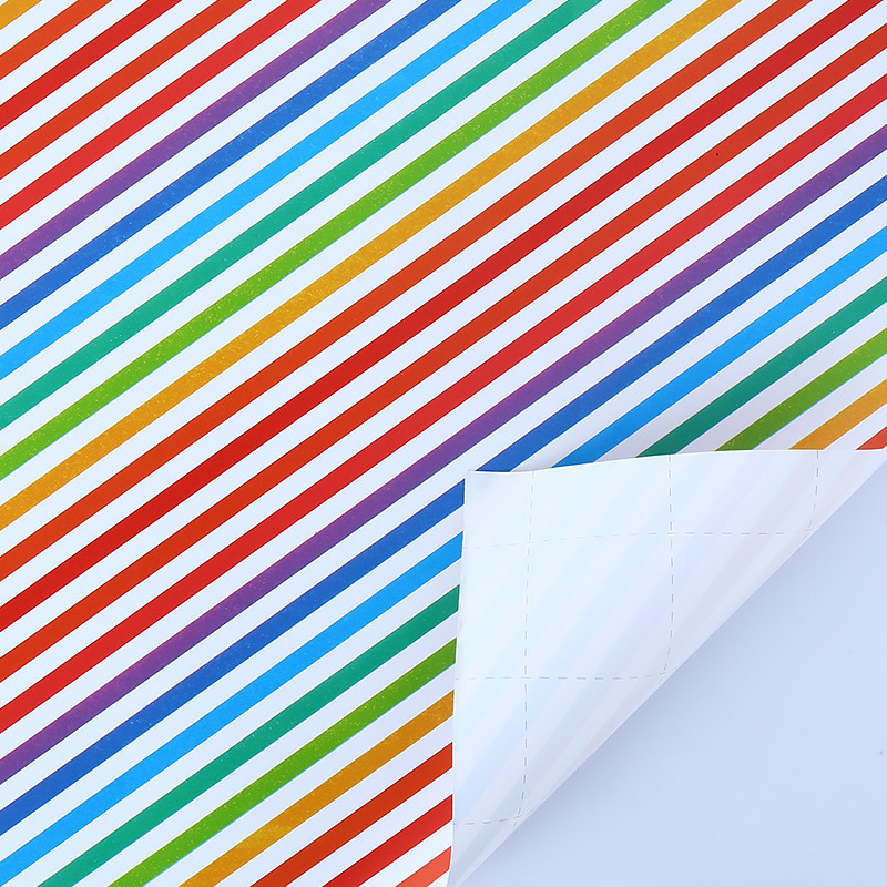 Patrón geométrico transfronterizo Papel de regalo de cumpleaños del día de los niños Papel de regalo diy Papel de regalo Libro en stock al por mayor