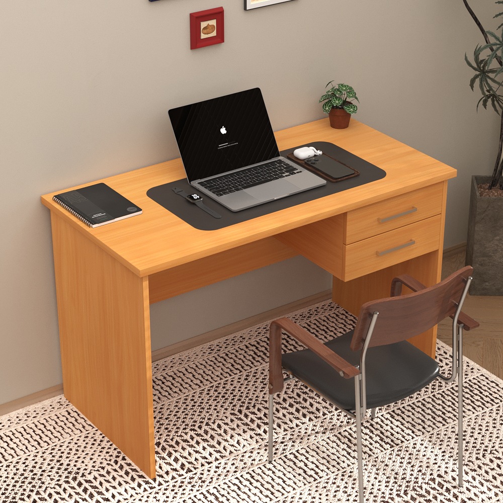 Mesa de oficina transfronteriza mesa de computadora doméstica muebles de fábrica mesa de escritorio mesa de trabajo con cajón mesa de personal