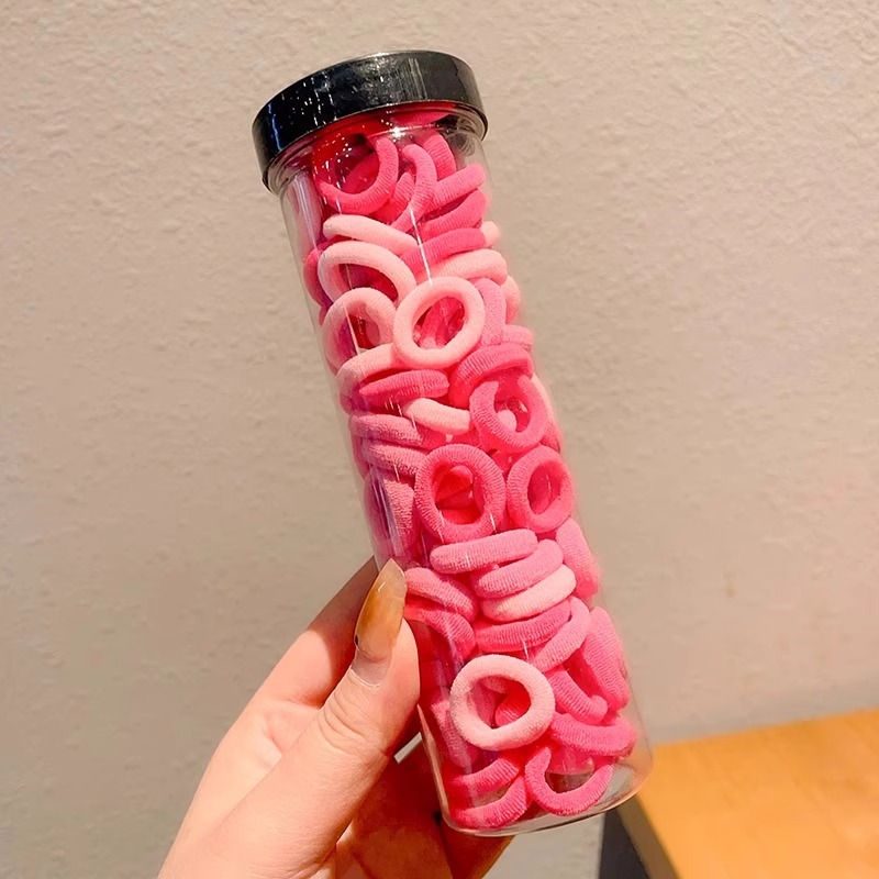 Anillo de cabello de color para niños de alta altura elástica correa durable no daña cabello de niña cabello de cabello de bebé cubierta de cabello