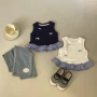 韩国新款夏季女童背心