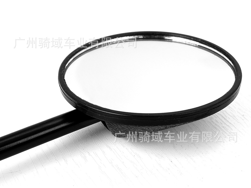 Motorcycle Taiwan round mini rearview mirror suitable for small CG, electric scooters, Aima, Niu, short-bar rearview mirror