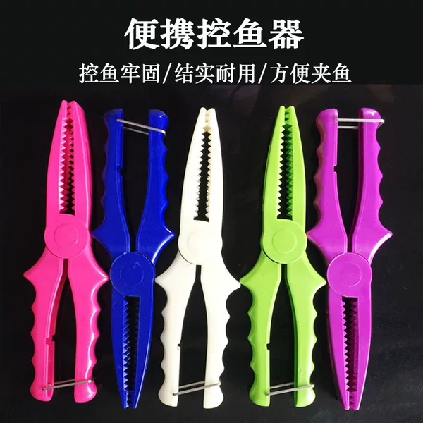 Portable Abs Ultra-Light Plastic Fish Control Tool, Fish Gripper, Fish Mouth Pliers, Lure Pliers, Fishing Tool, Multi-Functional