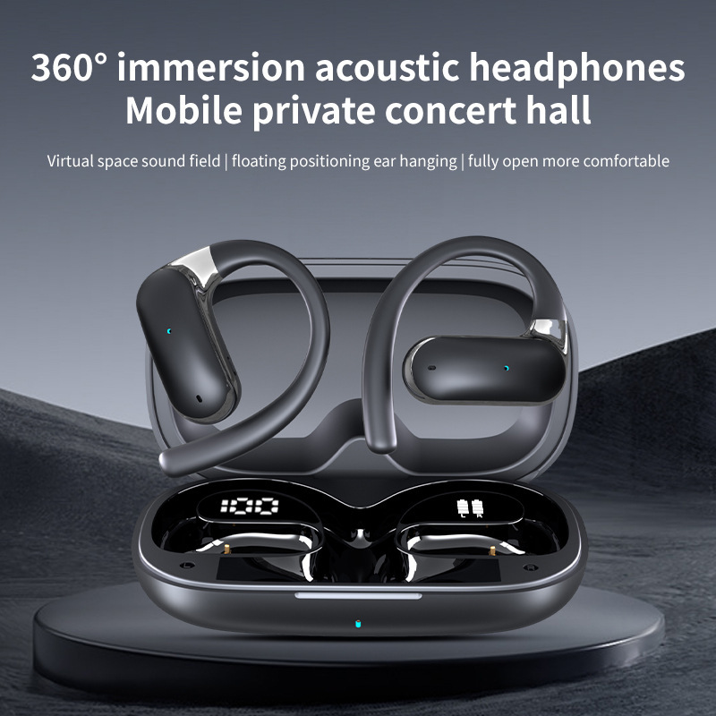 国境を越えた新製品 AI 翻訳ヘッドセット イヤーフック ワイヤレス Bluetooth ヘッドセット 長いバッテリー寿命 ビジネス ヘッドセット カスタマイズをサポート|undefined