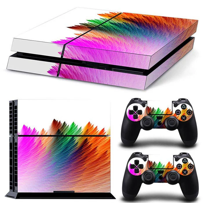 Скины‑наклейки для PS4 — модные мультяшные и стильные дизайны, матовый винил против царапин