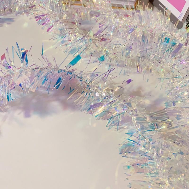 Christmas and New Year's Decorative Strips Wholesale Garlands Kindergarten Handmade Colorful Strips Children's Holiday Party Photo Props