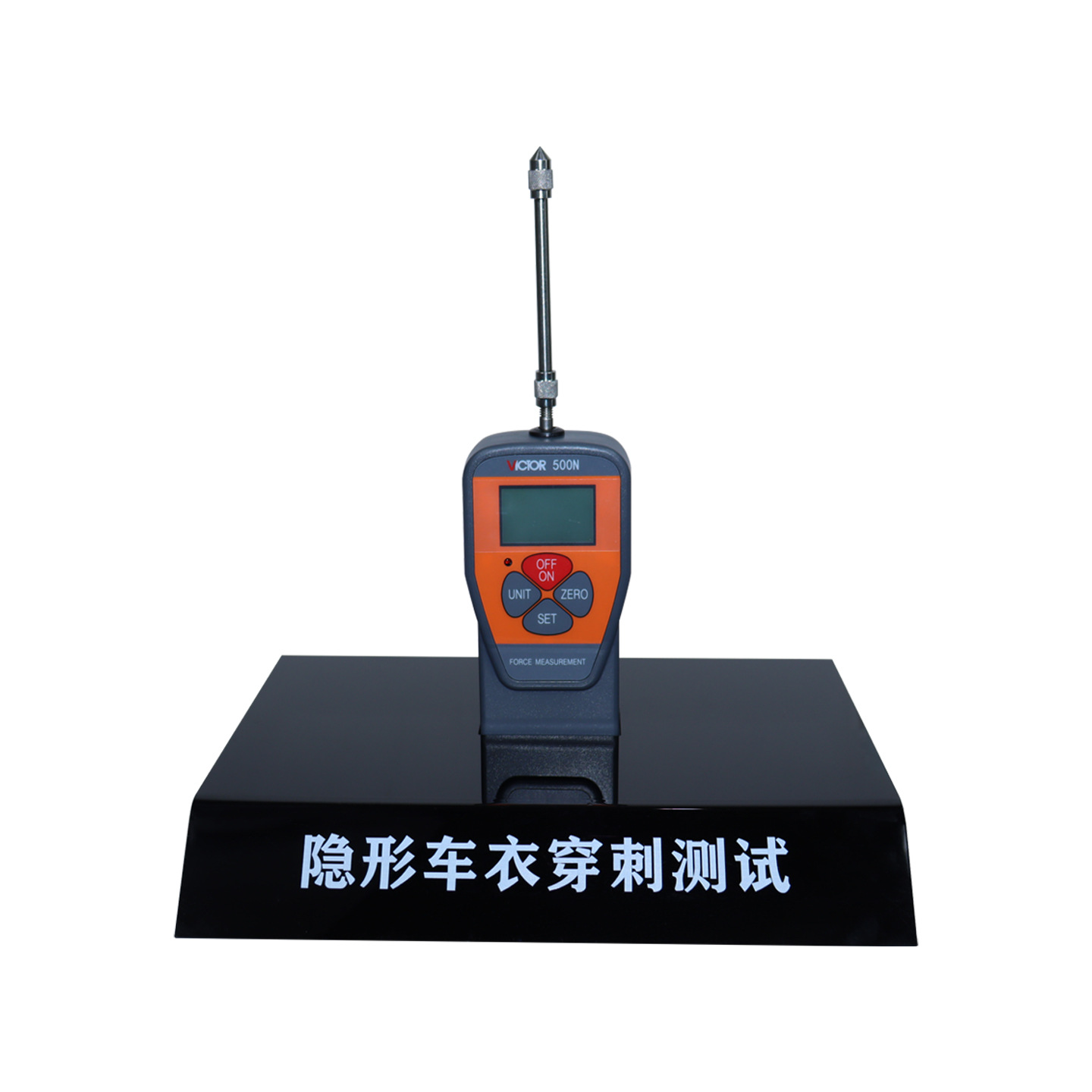 Herramienta de prueba de ropa de automóvil invisible fuerza de resorte de mano de alta precisión electrónica mostrando instrumento de prueba de fuerza de empuje y tracción