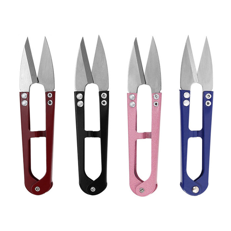 Tijeras pequeñas de resorte en U para coser/hilos, mini, Sastre, venta al por mayor