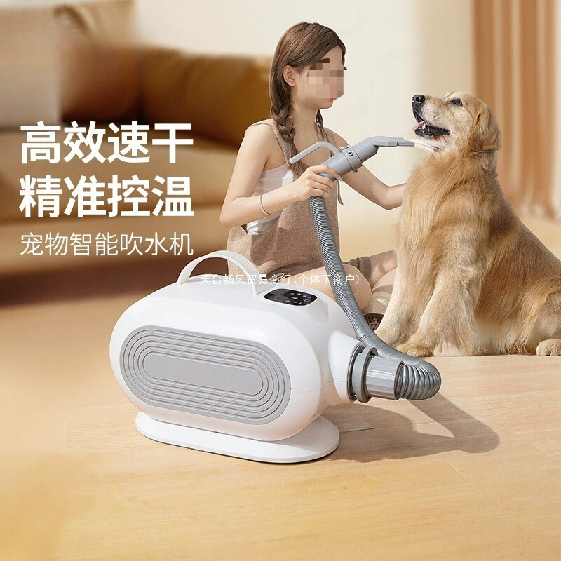 Домашний фен Высокая мощность бесшумная большая собака