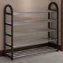 简易门口防尘多层鞋架子