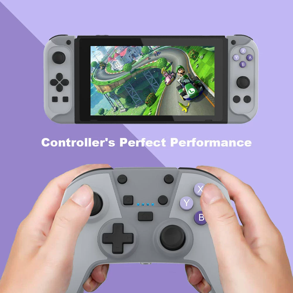 Беспроводной геймпад для Switch Pro, комплект левого и правого контроллера Joy-Con, jys-ns205