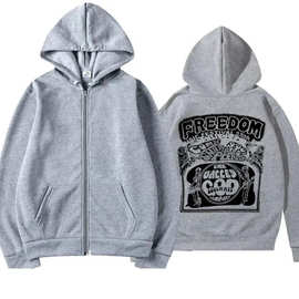 西蒙跨境新款・亨里克森连帽拉链卫衣 《恐惧之泣》连帽衫