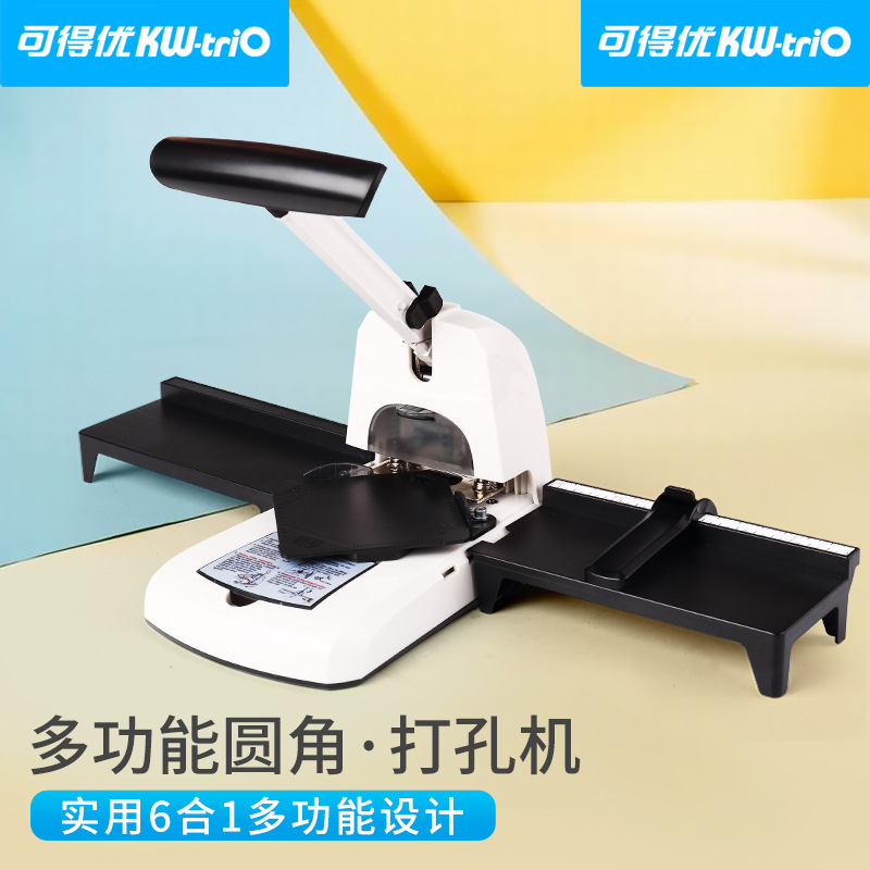 Disponible You9521 multi-ángulo redondeador R3.5 ángulo primario R10 agujero único R6 máquina de perforación pesada de 100 páginas