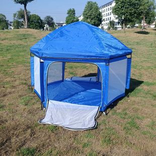 Hexagonal children's tent fence indoor split bed Baby Game House folding princess boy installation-free breathable cabin