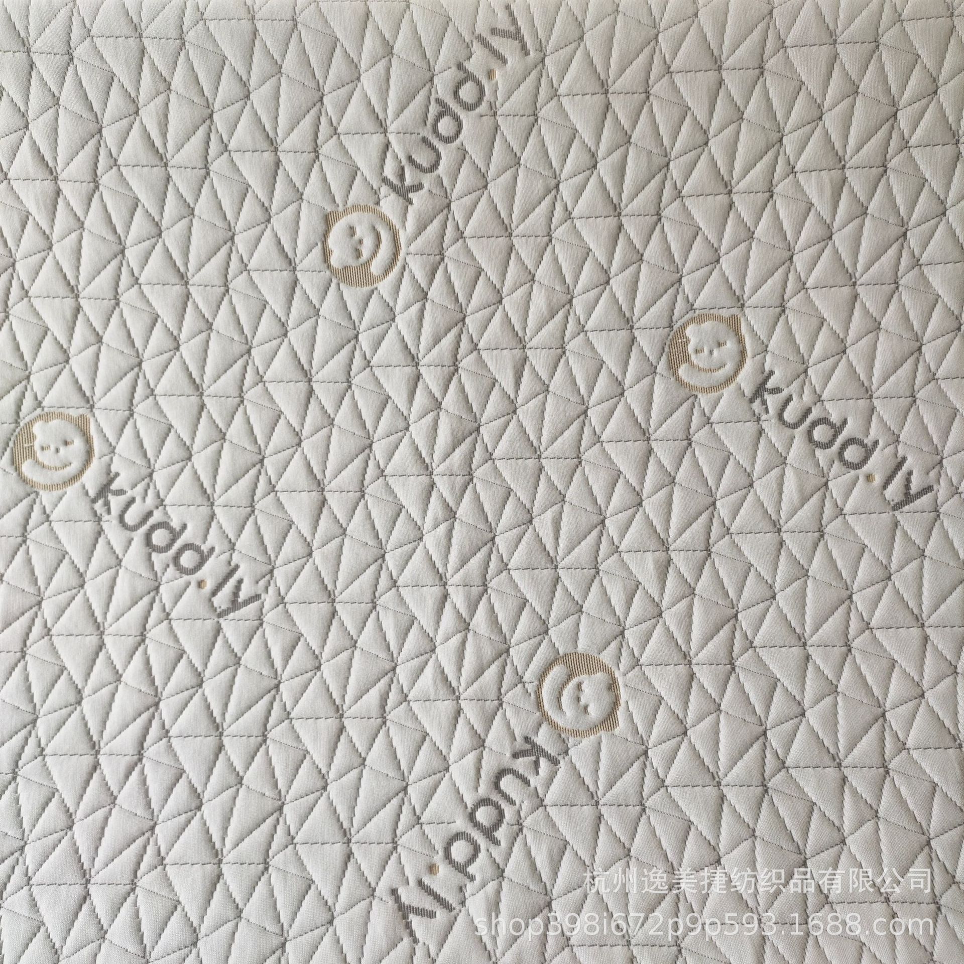 好睡眠亲肤软糯竹纤维面料 宝宝床垫套孕妇乳胶枕套护腰枕套面料